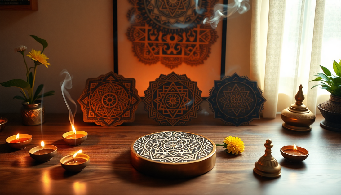 How to Place a Yantra in a Home Temple?